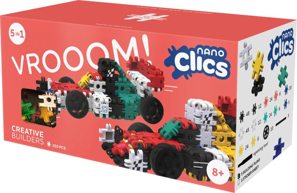 Nano Clics Pentru constructori creativi 250 piese