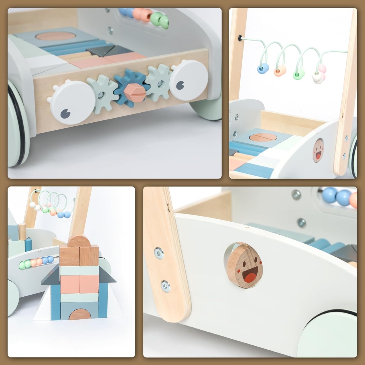 Premergator albastru 5 in 1, UMU Toys - imagine 5