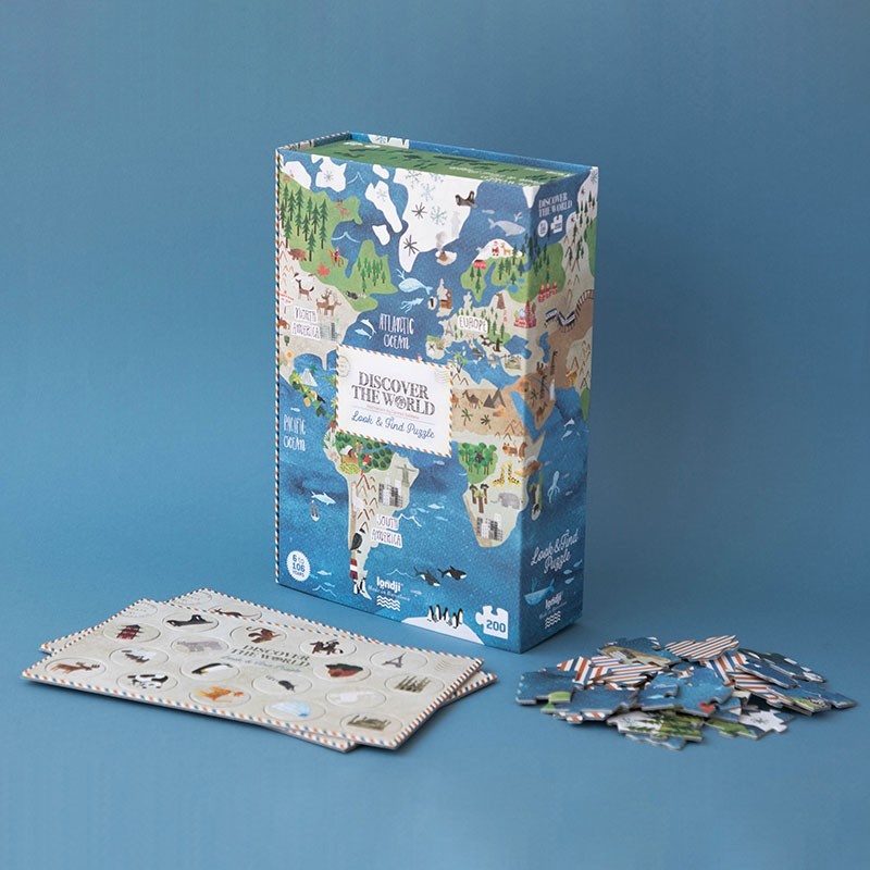Puzzle Descopera lumea, Londji - imagine 4