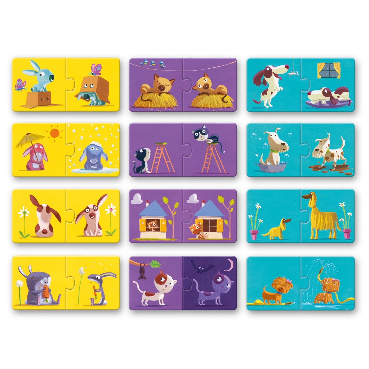 Puzzle duo Antonime, Djeco - imagine 4