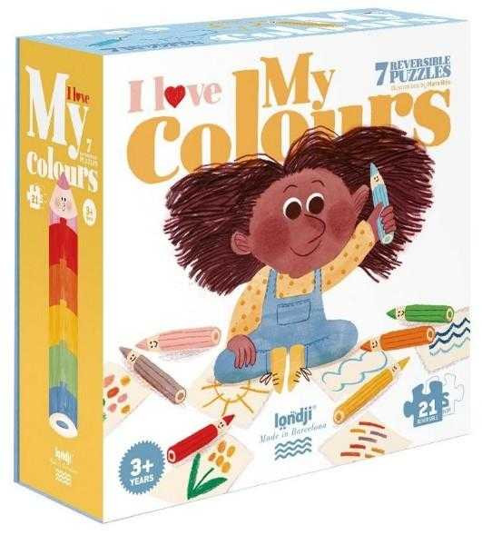 Puzzle Iubim culorile