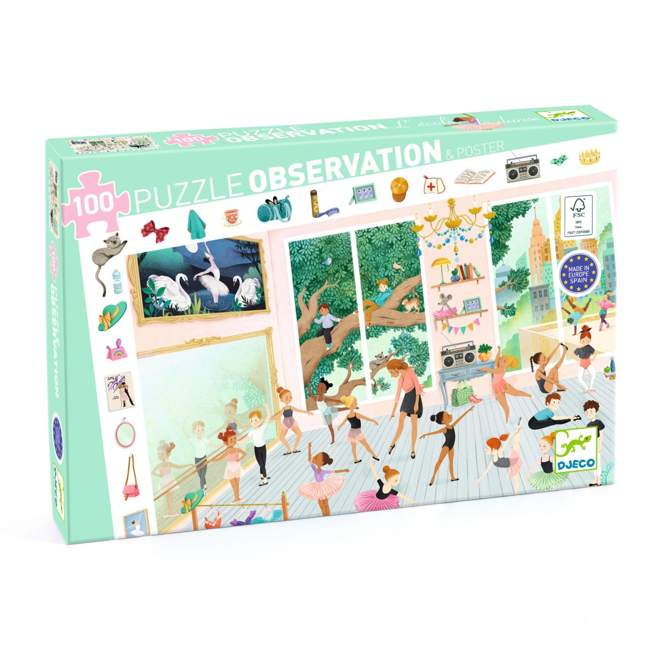 Puzzle observatie Scoala de dans