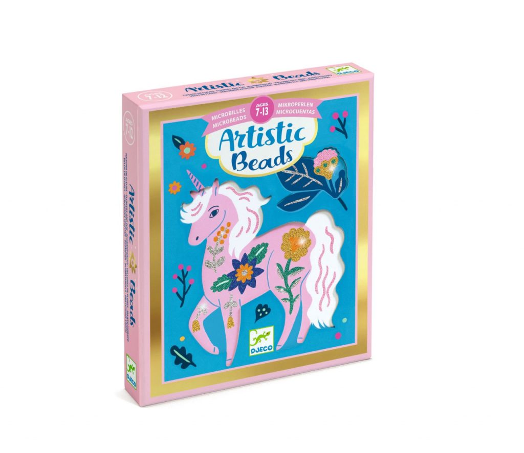 Set creativ cu margele Animale si flori