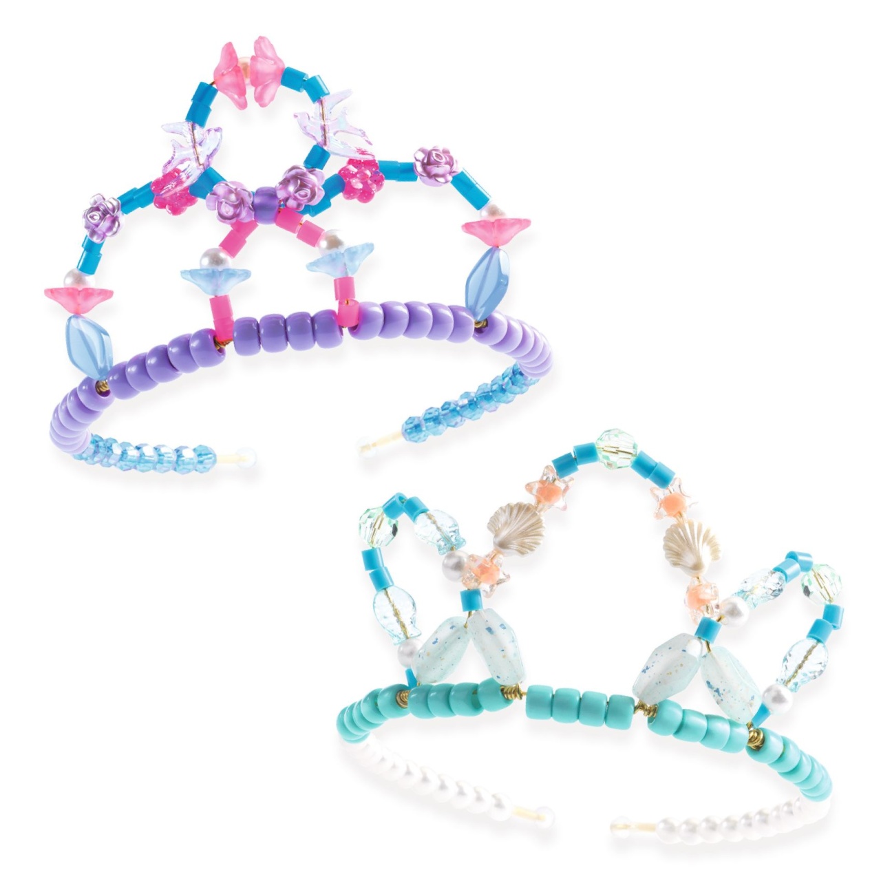Set creativ diademe printese, Djeco - imagine 3