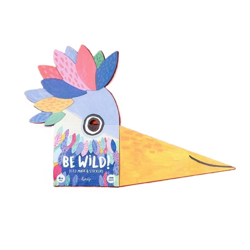 Set creativ DIY Masca pentru copii Pasare