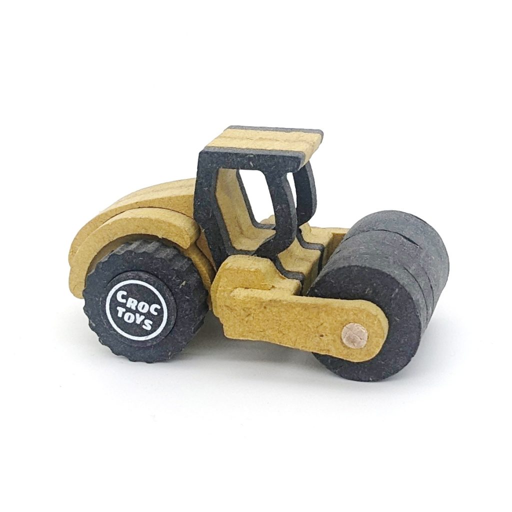 Set de constructie vehicul de santier Buldozerul Fleur