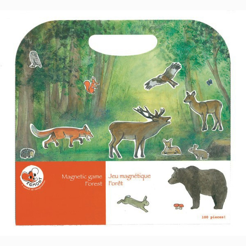Set magnetic Animale din padure
