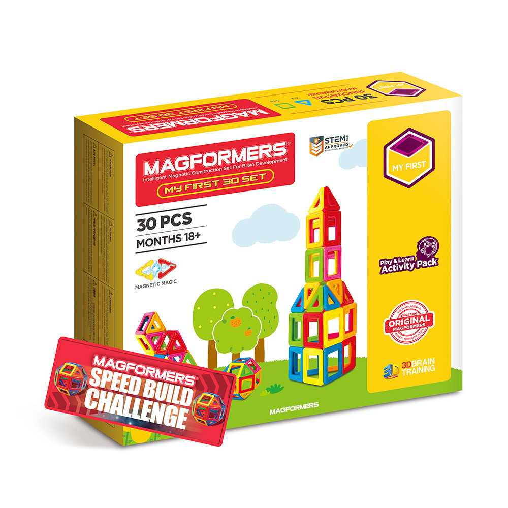 Set magnetic de construit- Set de baza Magformers