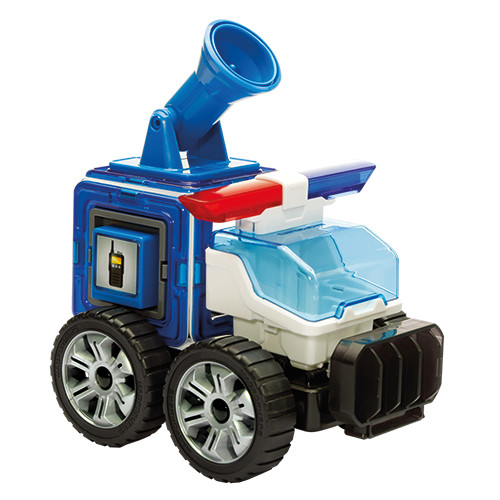Set magnetic Magformers, Uimitorul set de politie - imagine 5