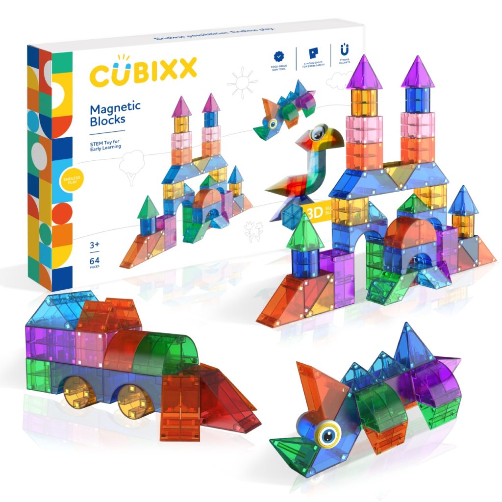 Set STEM magnetic de construit Cubixx