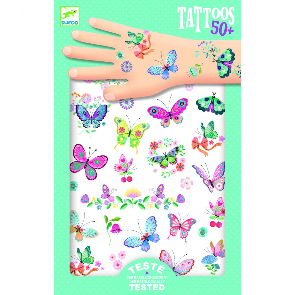 Tatuaje Fluturi si sclipici