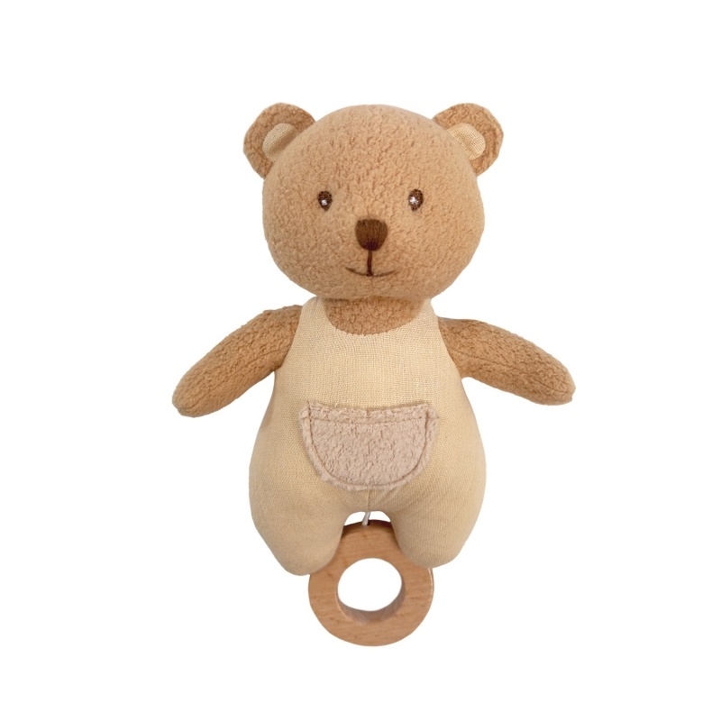 Ursuletul muzical Marcel din bumbac organic