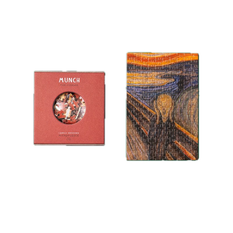 Zoom Micropuzzle Munch Strigatul