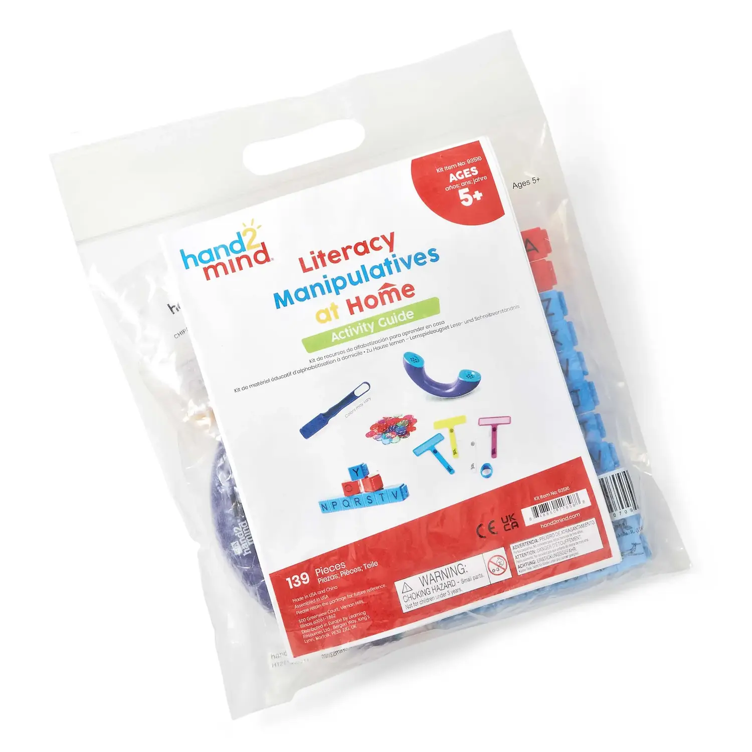 Kit de materiale tactile - Invat sa scriu & citesc (lb. engleza)
