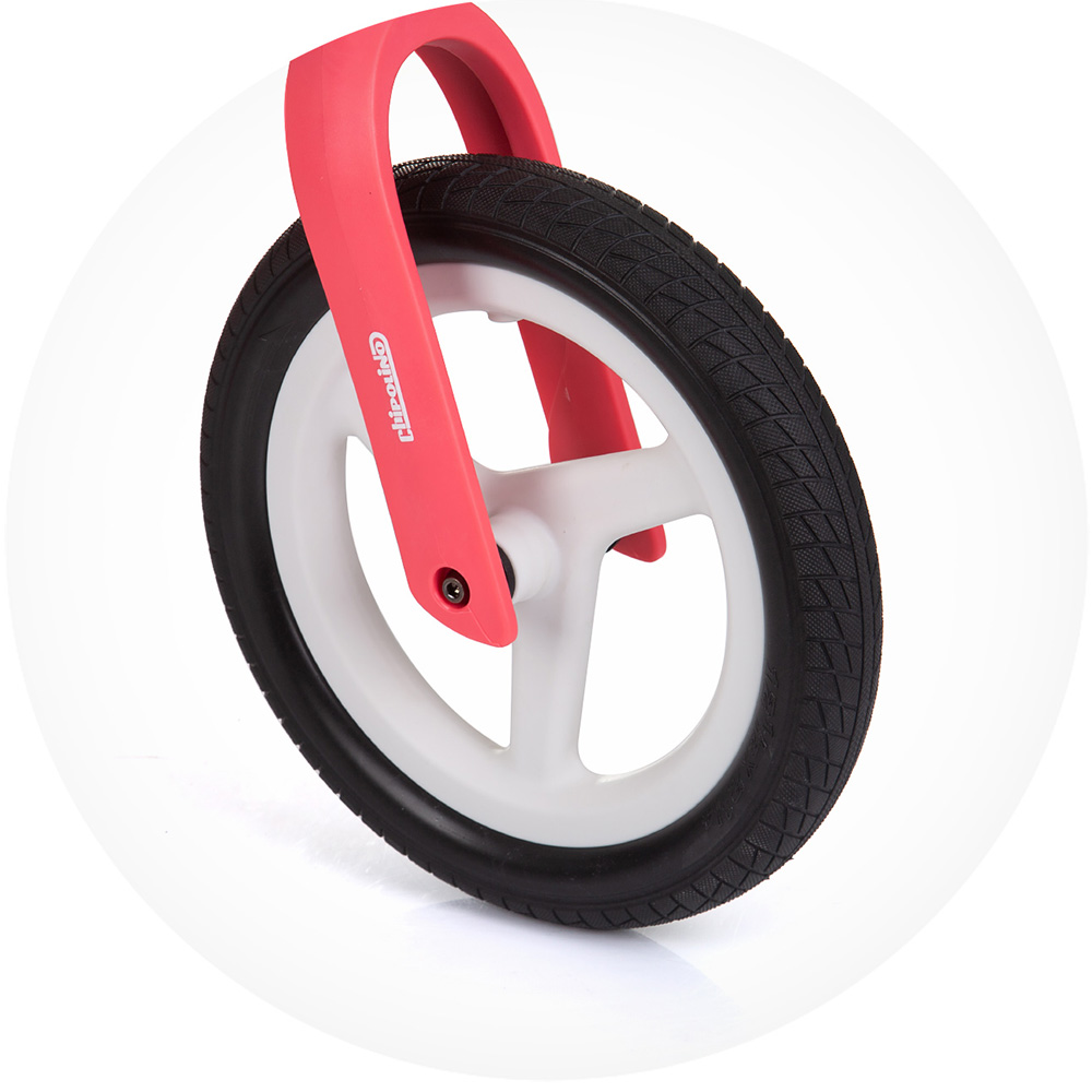 Bicicleta fara pedale pliabila Chipolino Fold X pink - imagine 5