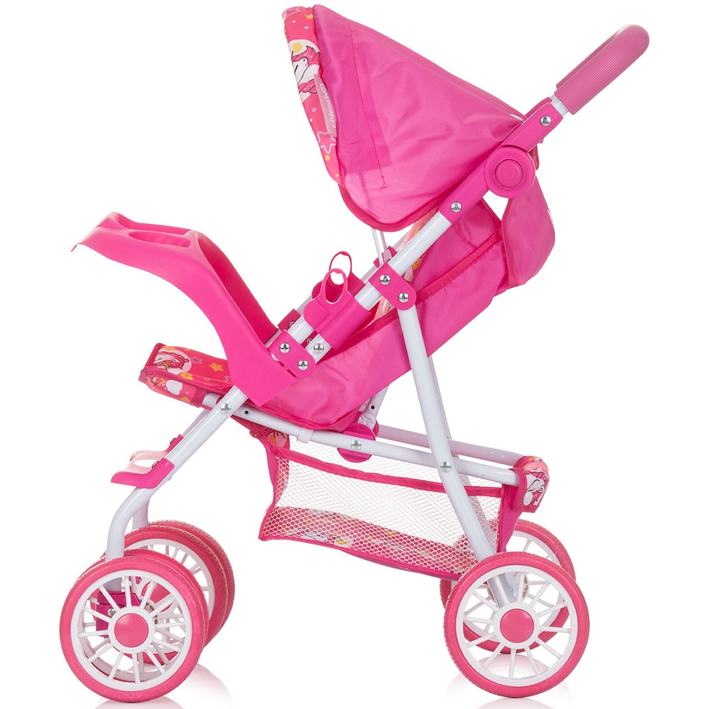 Carucior pentru papusi Chipolino Dolly unicorns - imagine 2