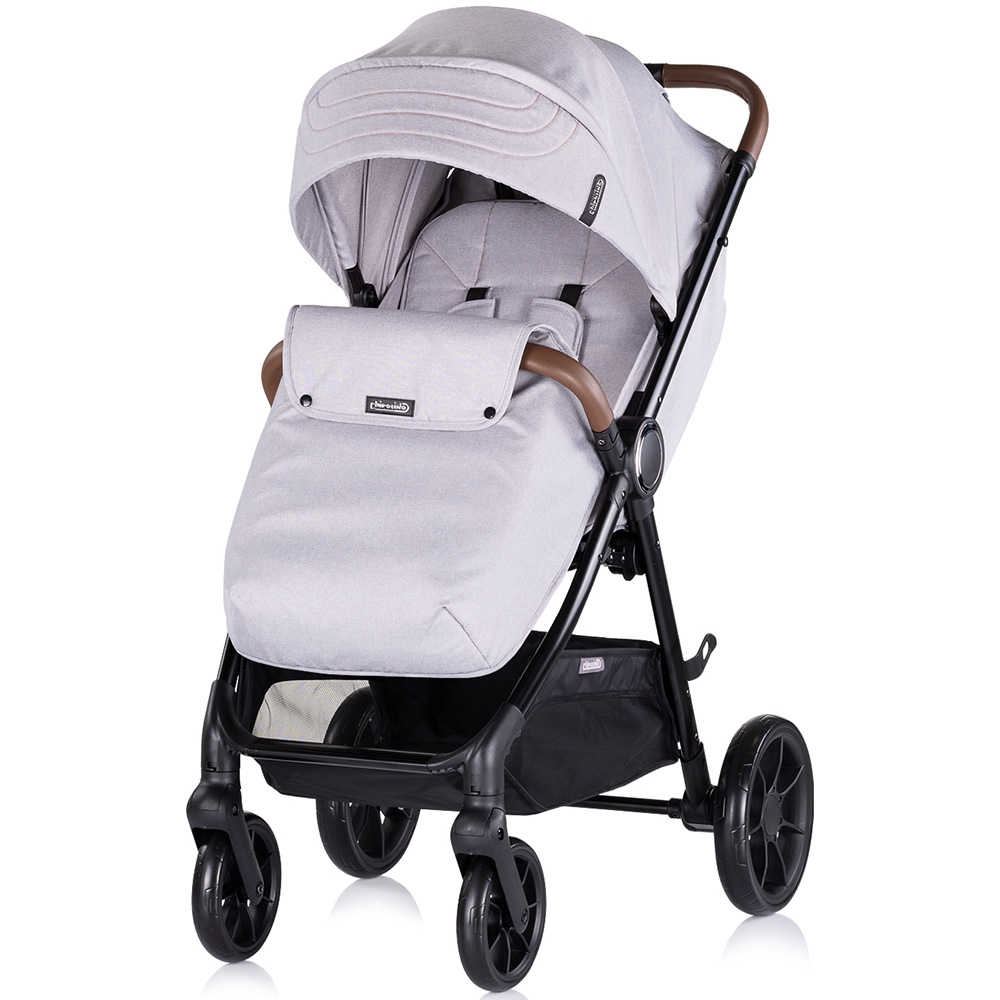 Carucior sport Chipolino Ultera cu husa picioare cloud - imagine 2