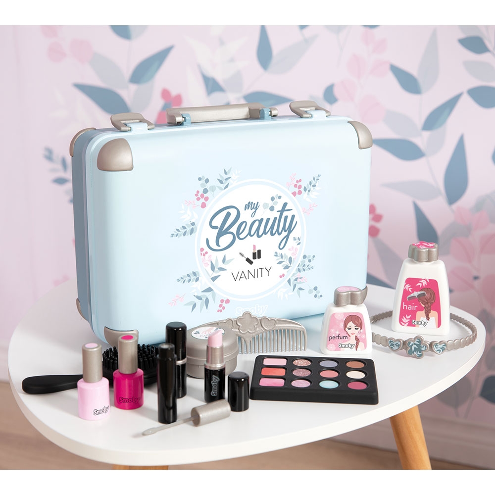 Jucarie Smoby Gentuta cosmetica My Beauty Vanity cu accesorii - imagine 4