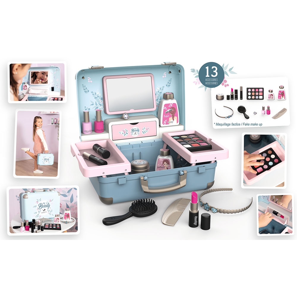 Jucarie Smoby Gentuta cosmetica My Beauty Vanity cu accesorii - imagine 5
