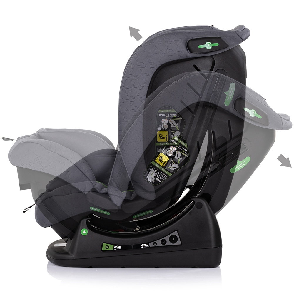 Scaun auto Chipolino Aviato I-Size 40-150 cm cloud - imagine 5