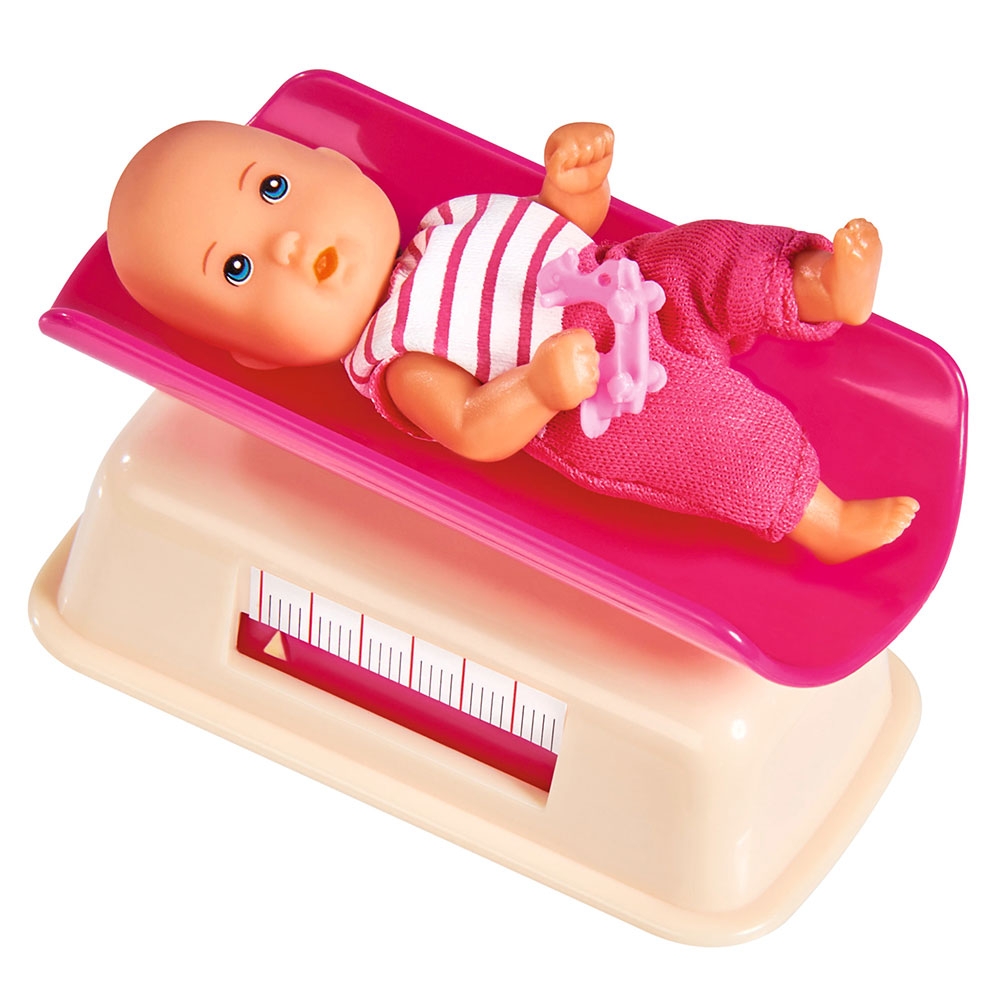 Set Simba Steffi Love New Born Baby Set papusa 29 cm, 1 bebelus si accesorii - imagine 5