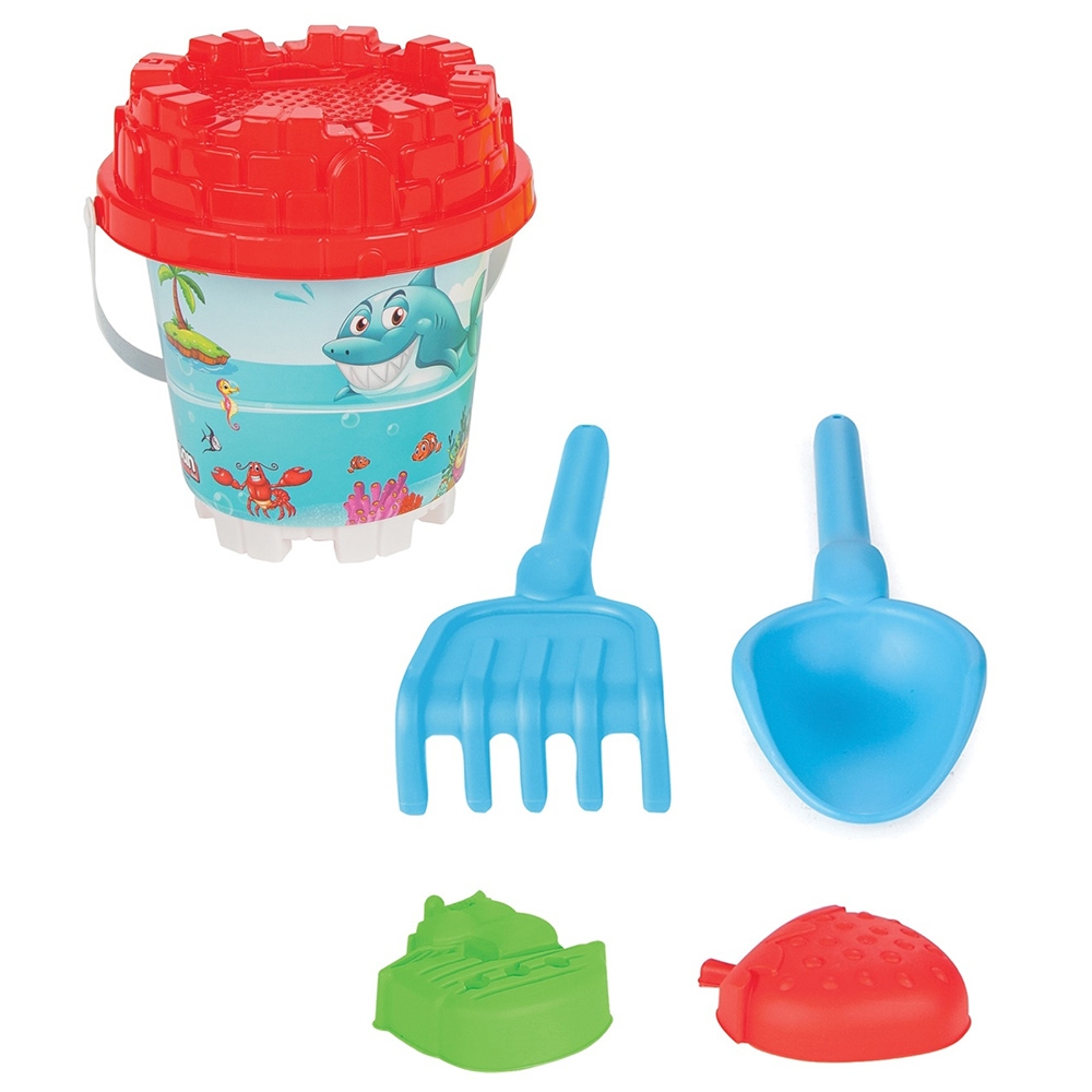 Set jucarii nisip Pilsan Carucior cu accesorii - imagine 3