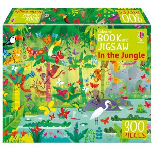 Usborne Book and Jigsaw In the Jungle