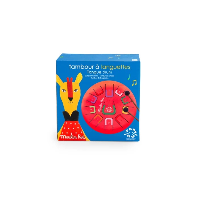 Instrument muzical Toba metalica rosie