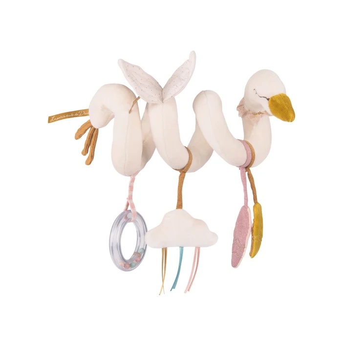 Jucarie senzoriala bebe Lebada cu activitati