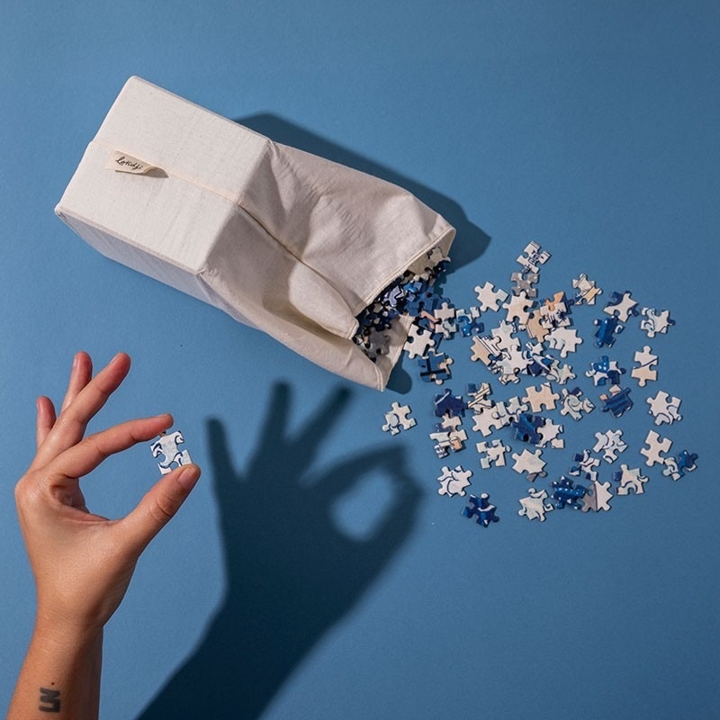 Puzzle Hokusai Valul, Londji - imagine 4