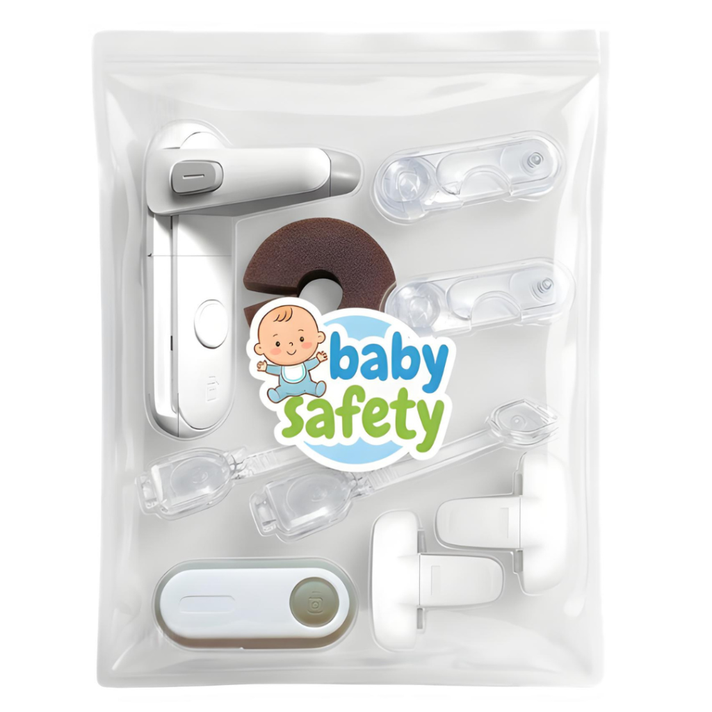 Set blocatoare siguranta copii pentru sertare