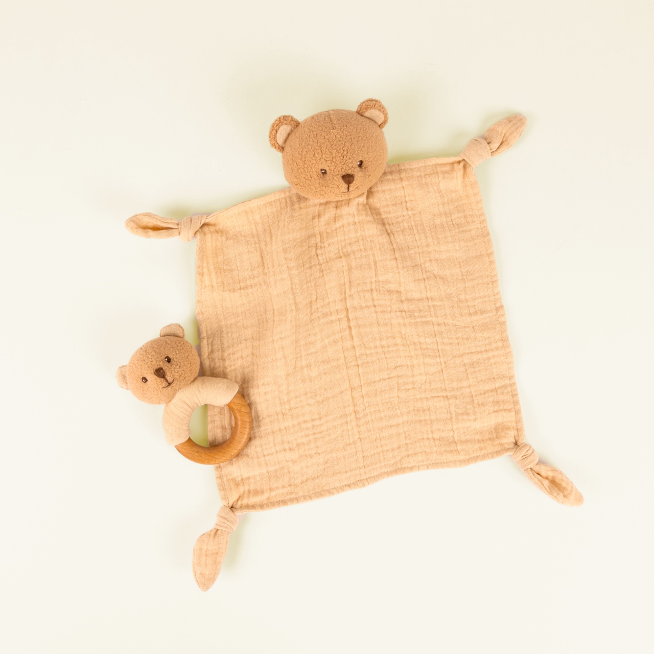 Set cadou Doudou + zornaitoare cu ursuletul Marcel