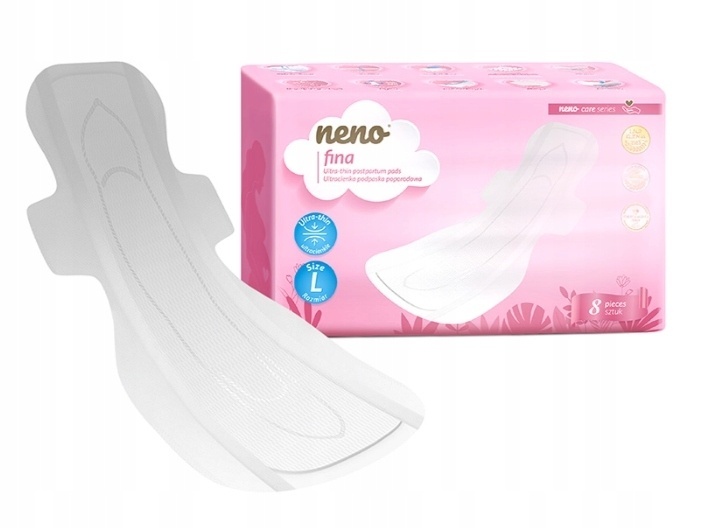 Neno Fina – Absorbante Postnatale Ultra-Subțiri (8 buc)