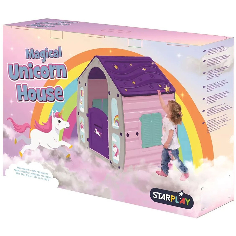 Casuta pentru copii Chipolino Magical House Unicorn - imagine 6