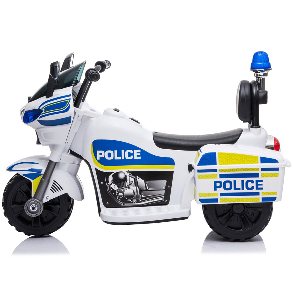 Motocicleta electrica Chipolino Police white - imagine 2