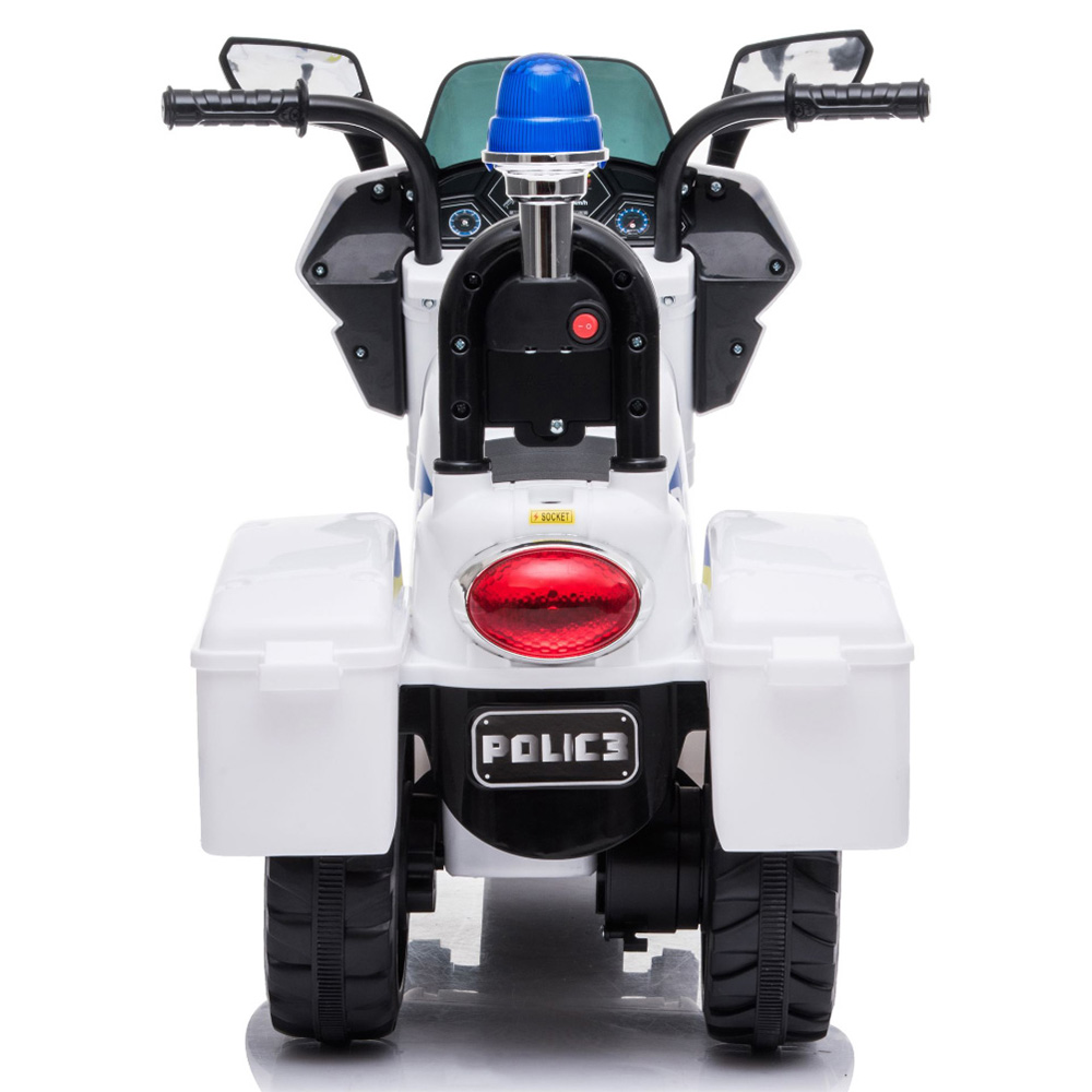 Motocicleta electrica Chipolino Police white - imagine 4