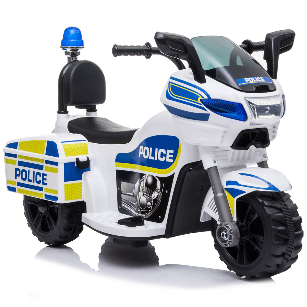 Motocicleta electrica Chipolino Police white - imagine 5
