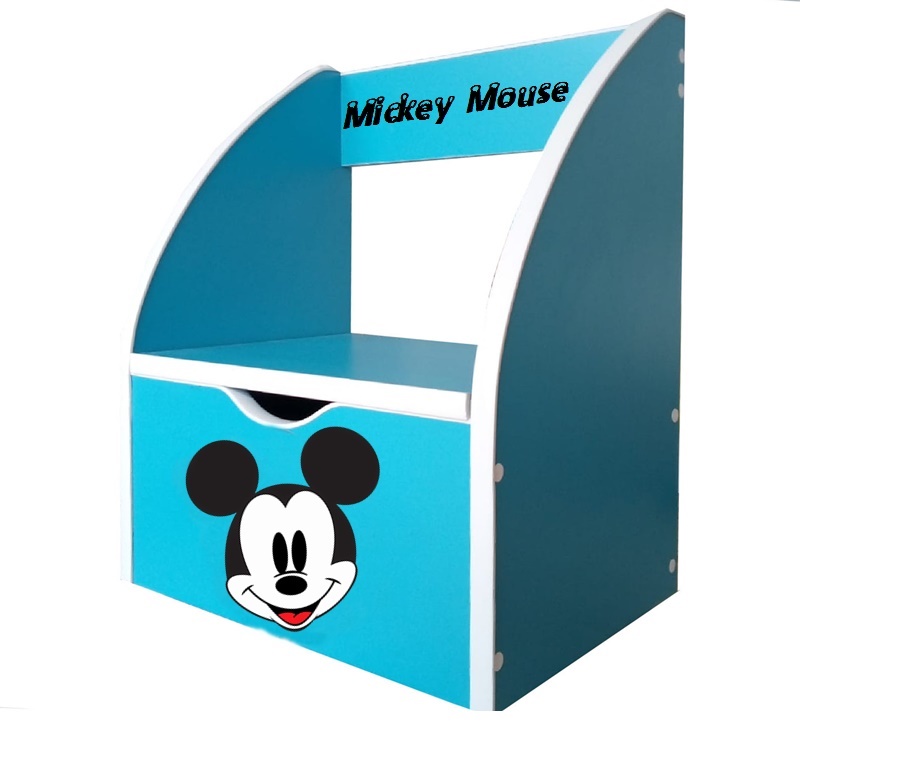 Bancuta Mickey cu lada de depozitare