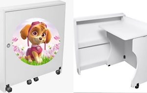 Birou pliabil Paw Patrol Pink