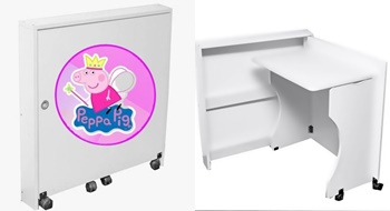 Birou pliabil Peppa Pig