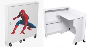 Birou pliabil Spiderman