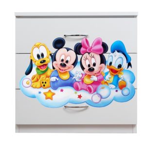 Comoda 3 sertare Bebeminnie