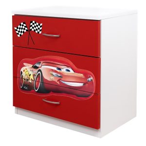 Comoda 3 sertare Cars