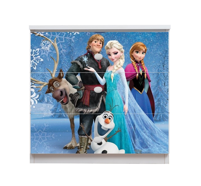 Comoda Frozen 3 sertare