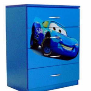 Comoda 4 sertare Fulger McQueen