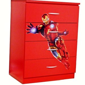 Comoda 4 sertare Iron Man