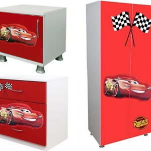 Mobilier camera baieti Cars