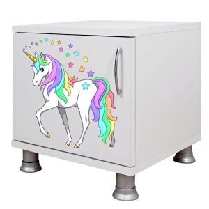 Noptiera cu usa Unicorn