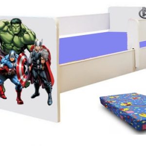 Pat junior Advengers cu saltea