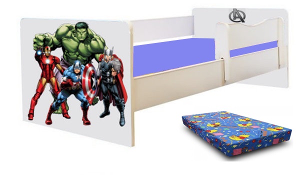 Pat junior Advengers cu saltea